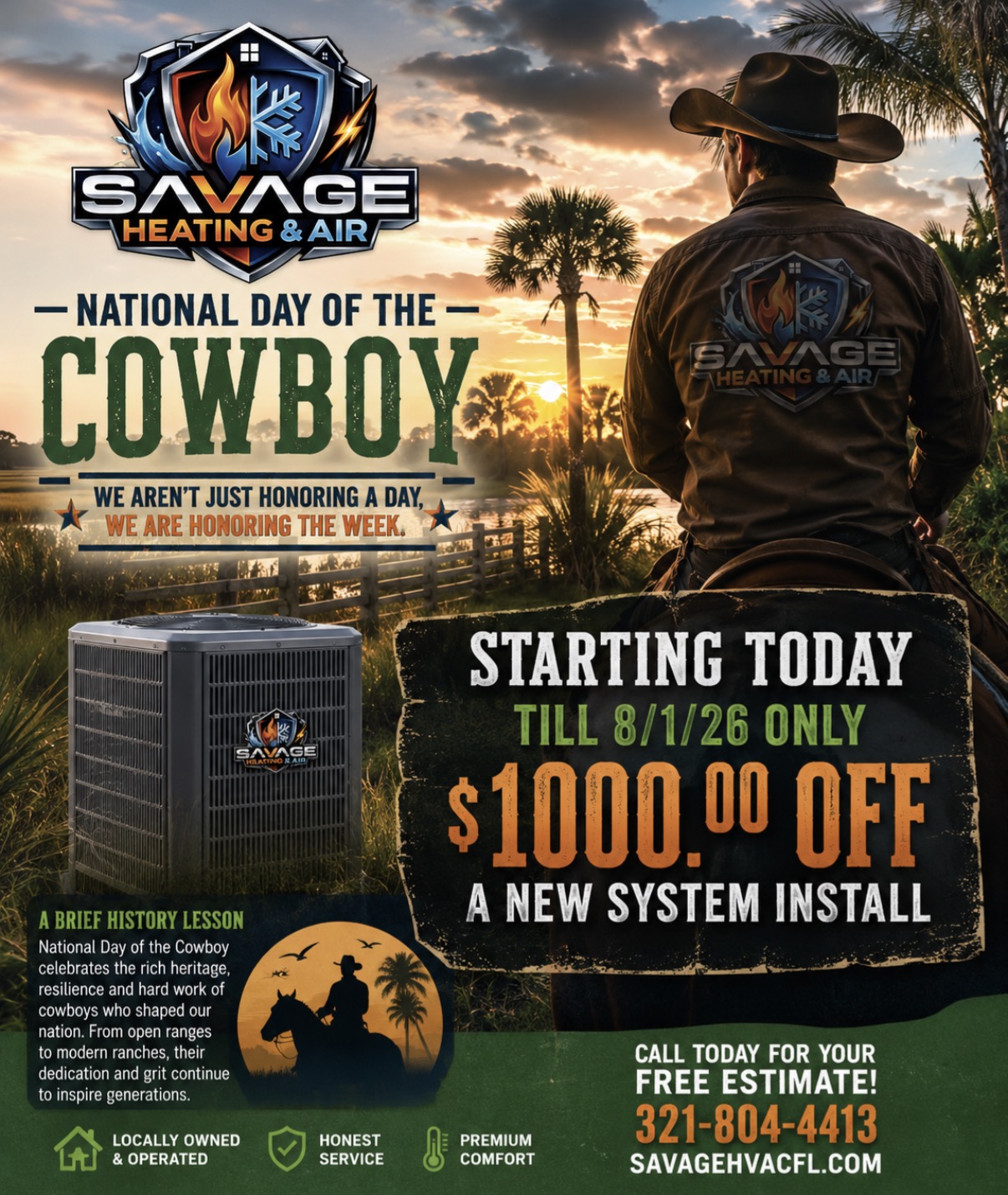 National Day of the Cowboy: Honoring the Florida Ranching Families Who Helped Build Central Florida