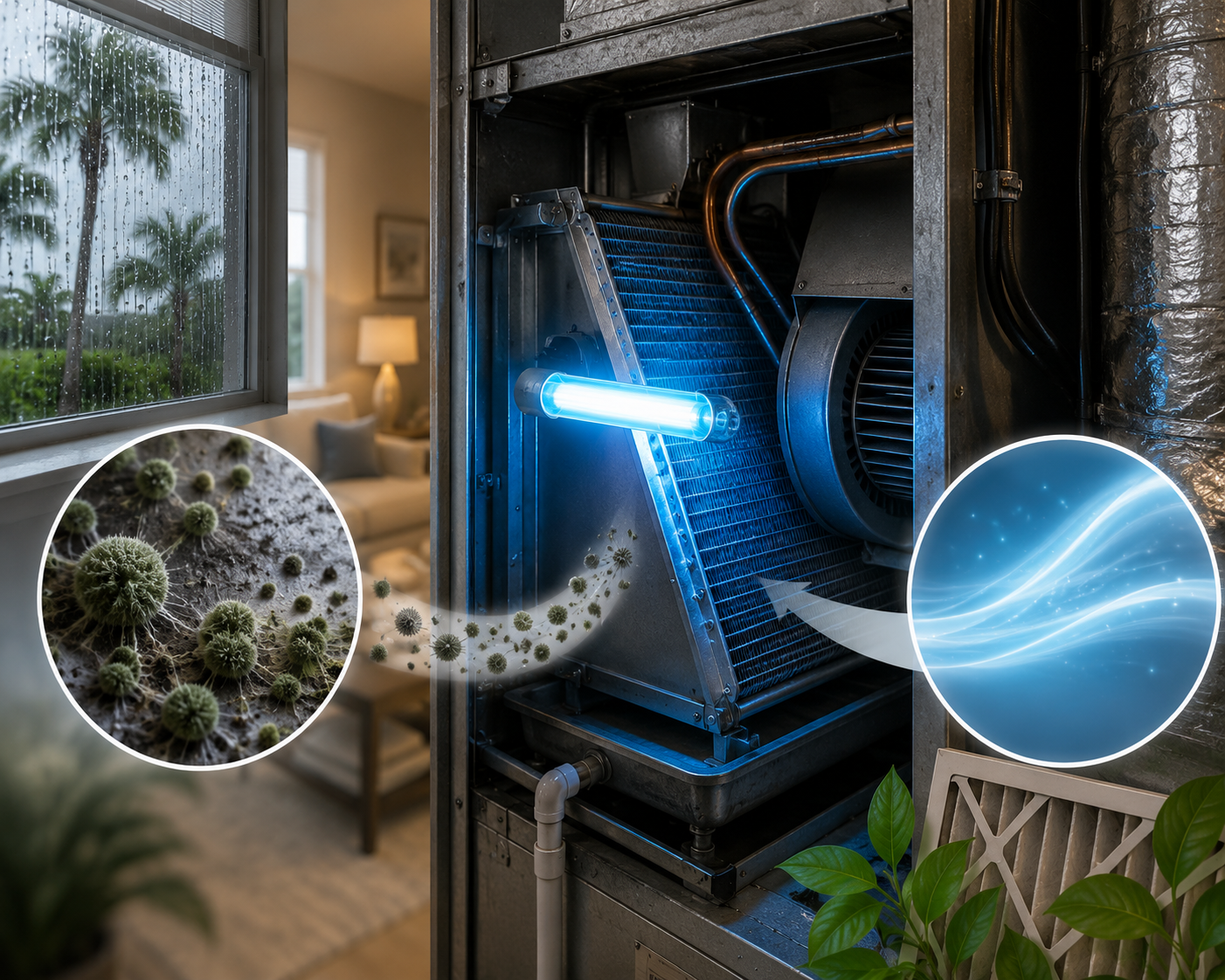 How UV Air Purifiers Fight Florida Mold